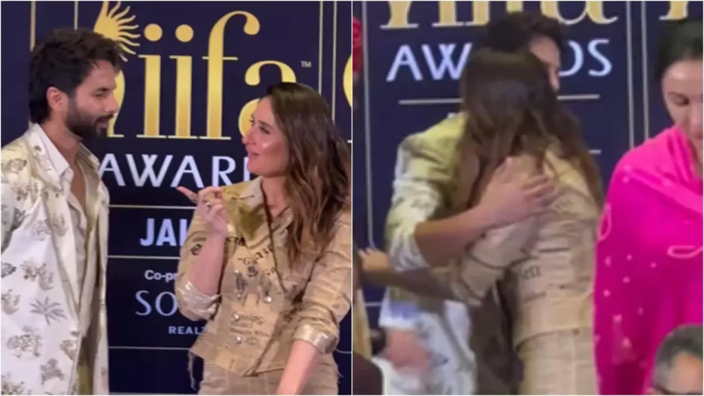 Shahid and Kareena at IIFA 2025