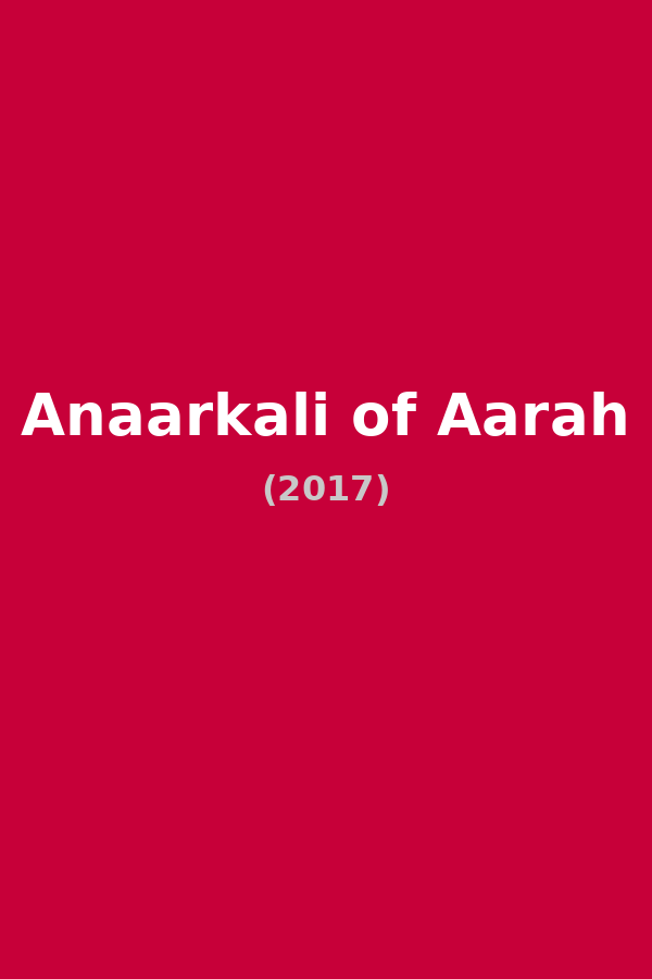 Anaarkali of Aarah
