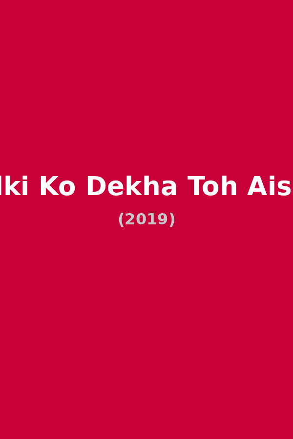 Ek Ladki Ko Dekha Toh Aisa Laga