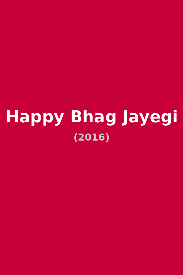 Happy Bhag Jayegi