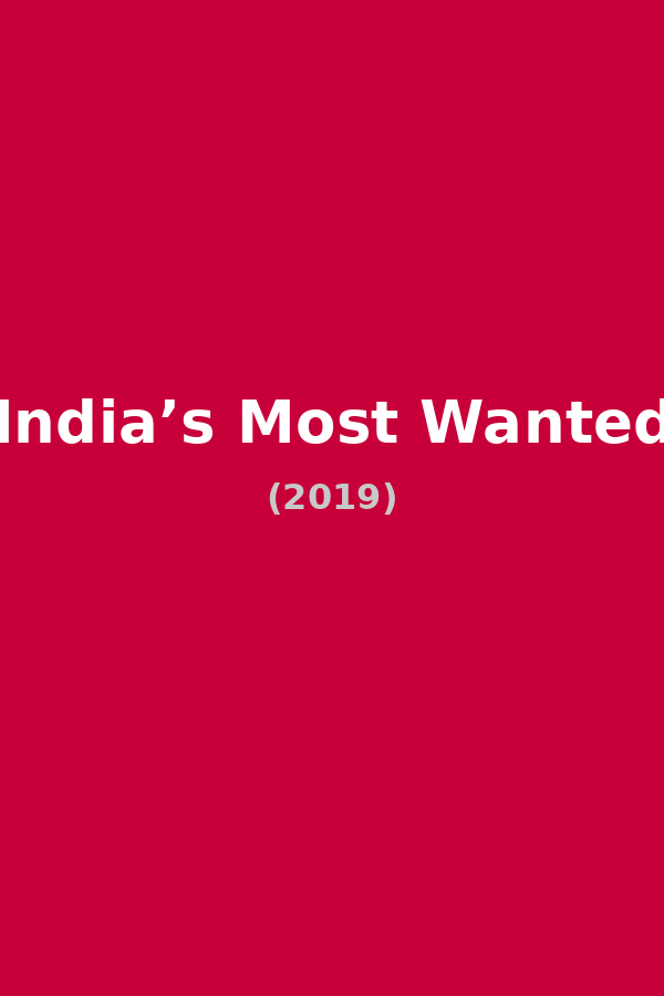 India’s Most Wanted
