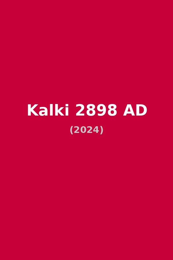 Kalki 2898 AD
