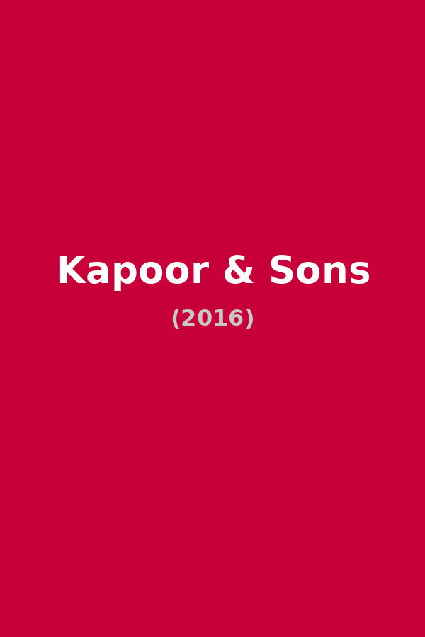 Kapoor & Sons