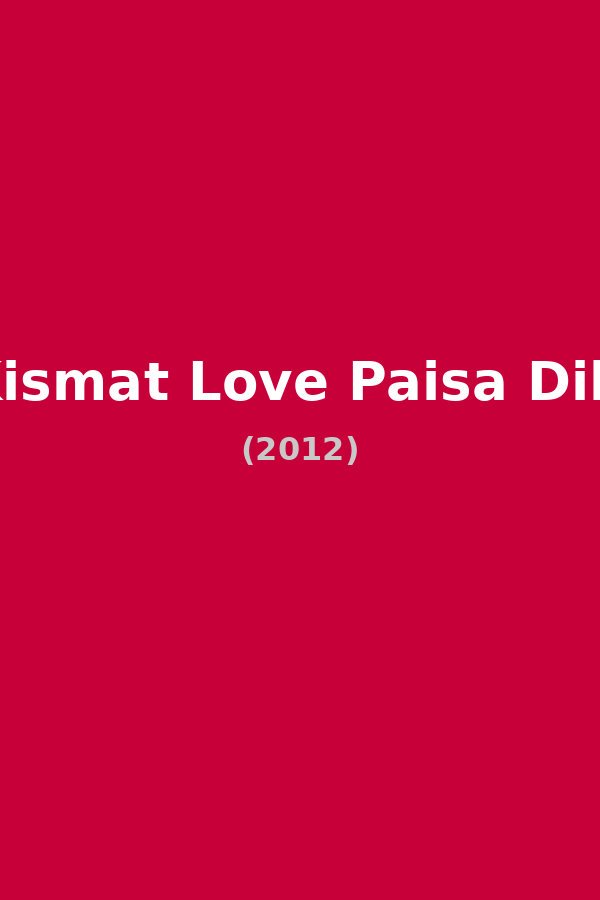 Kismat Love Paisa Dilli