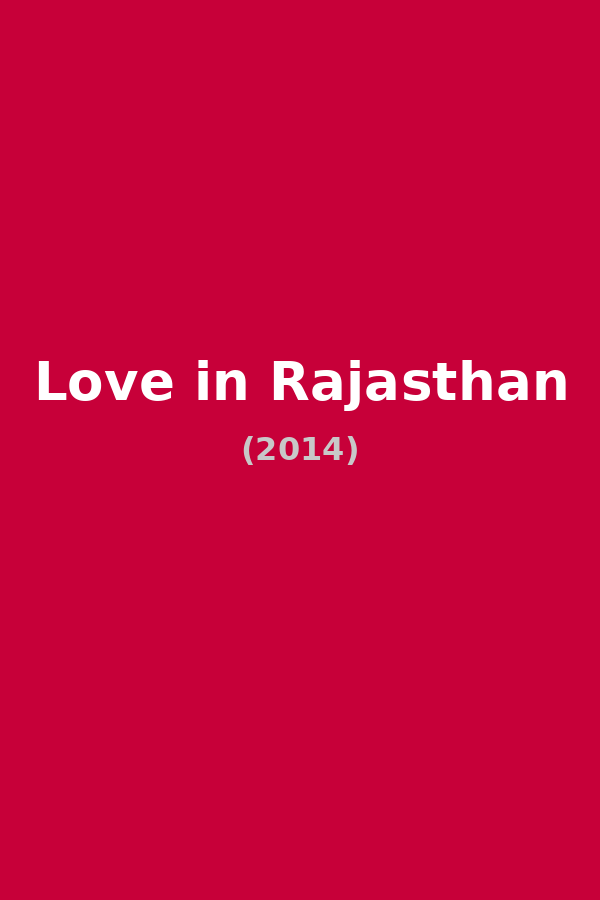 Love in Rajasthan