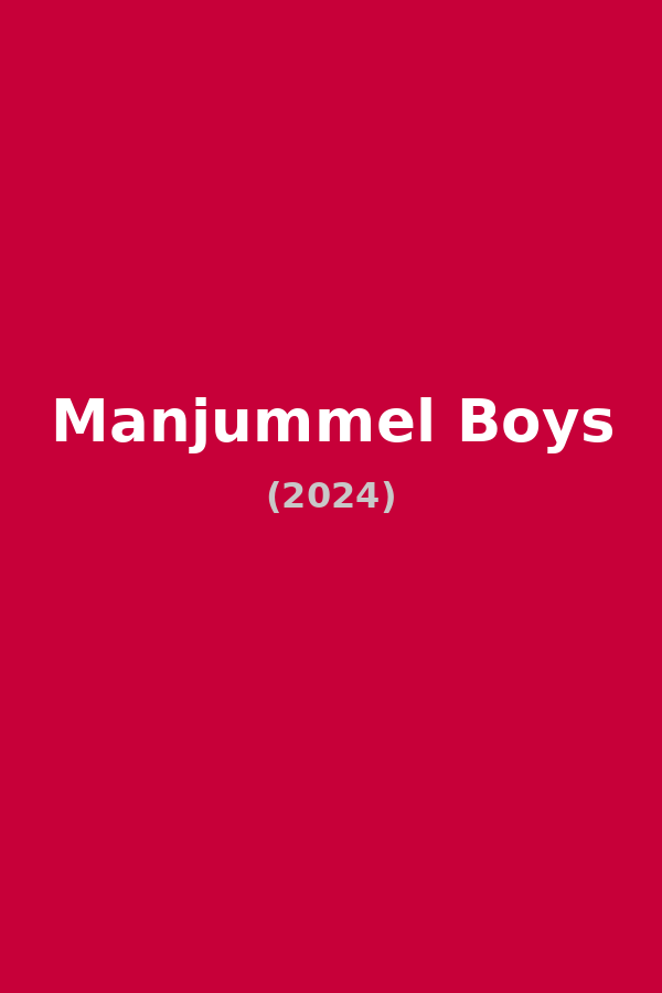 Manjummel Boys