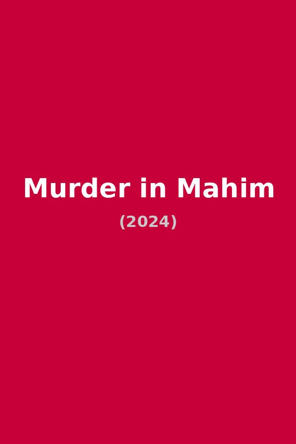 Murder in Mahim