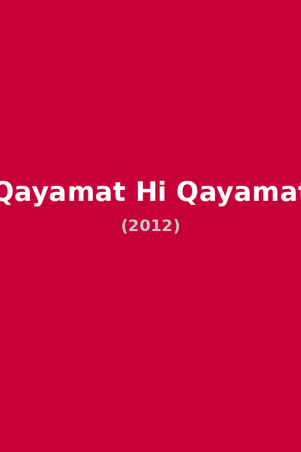 Qayamat Hi Qayamat
