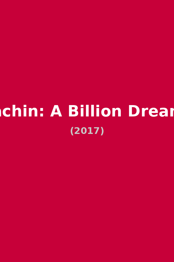 Sachin: A Billion Dreams