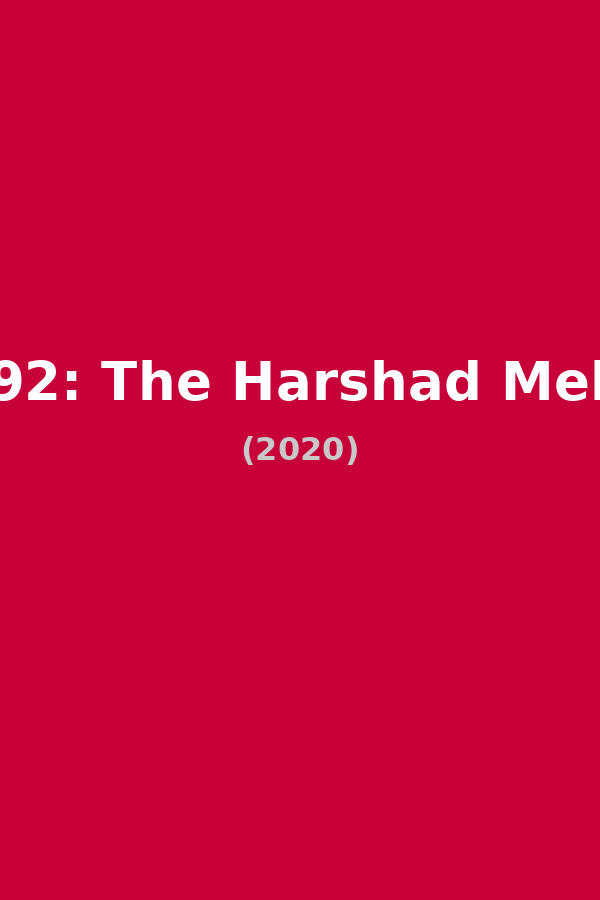 Scam 1992: The Harshad Mehta Story