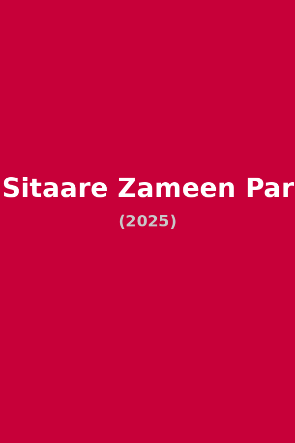 Sitaare Zameen Par