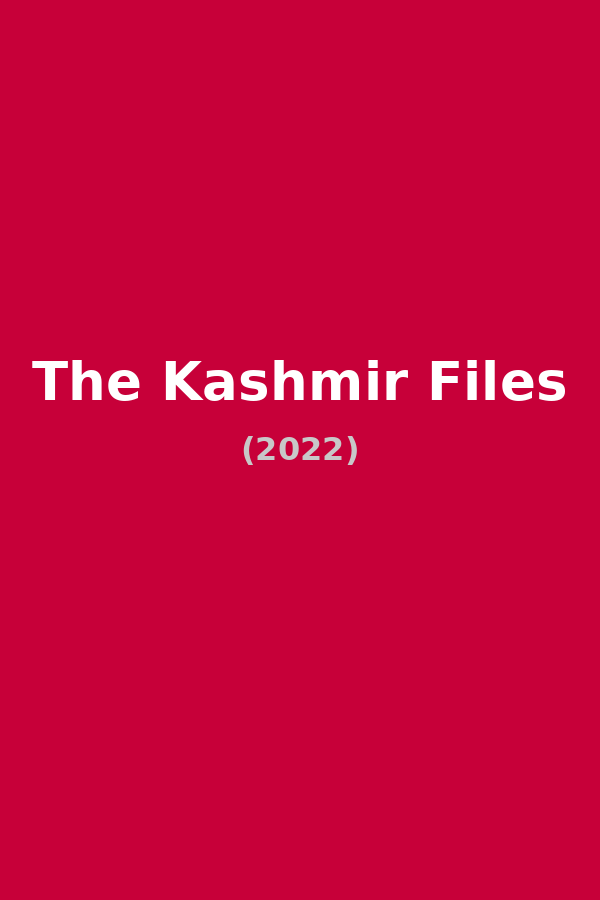 The Kashmir Files