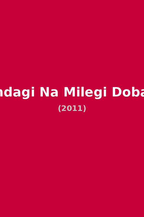 Zindagi Na Milegi Dobara