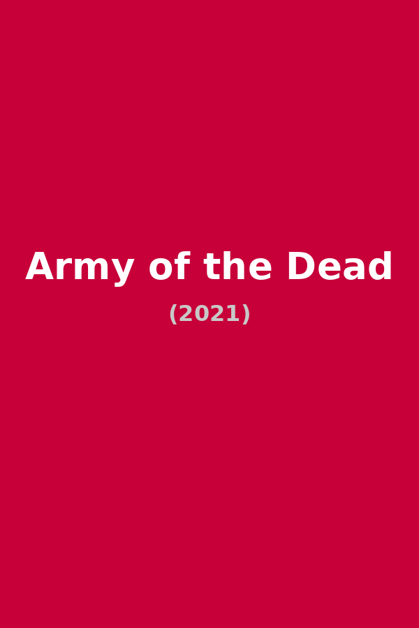 Army of the Dead
